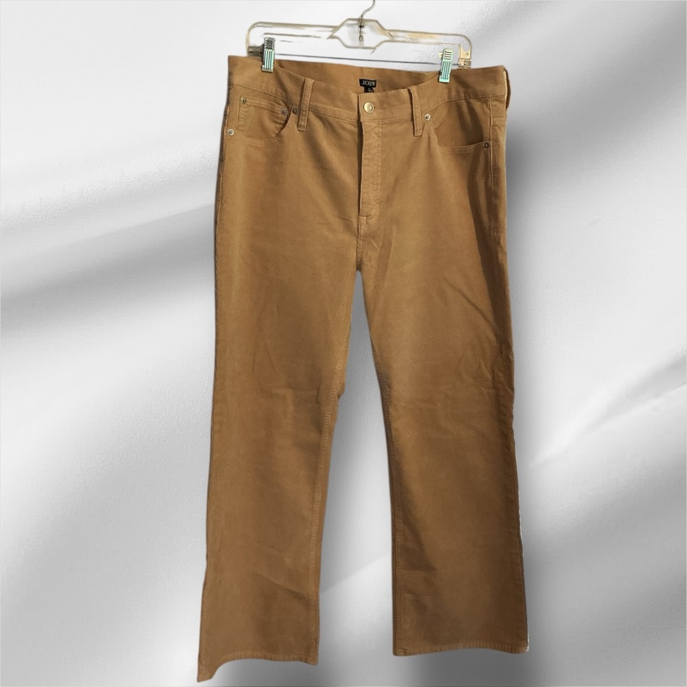 J. Crew Corduroy, Camel Color Sz 33